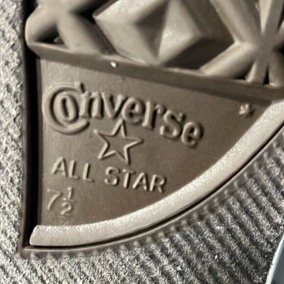 🔥 CONVERSE Chuck Taylor All Star Unisex White Casual Sneaker Men 7.5 / Women 9. - Picture 11 of 11